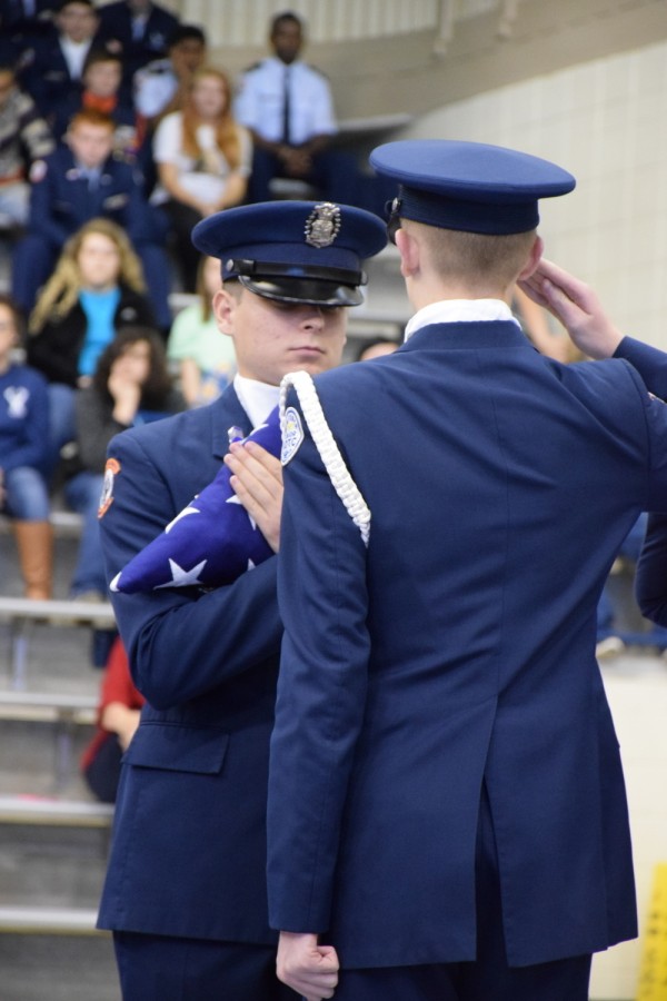 Chapman celebrates Veteran's Day with assembly