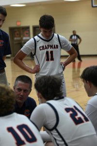 Father and son take the court for Chapman