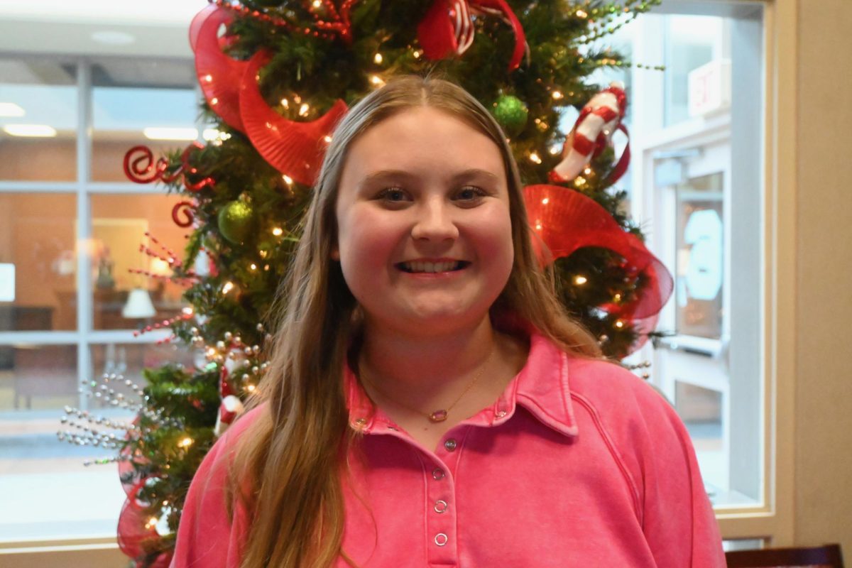 “My favorite Christmas song is ‘That Christmas Song,’ by Nat King Cole because it is a classic Christmas song, and everybody knows it, and it puts you in the Christmas mood.” - senior Gracie Greenway
